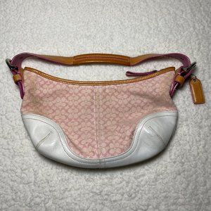 Coach Signature Hobo Shoulder Bag Small